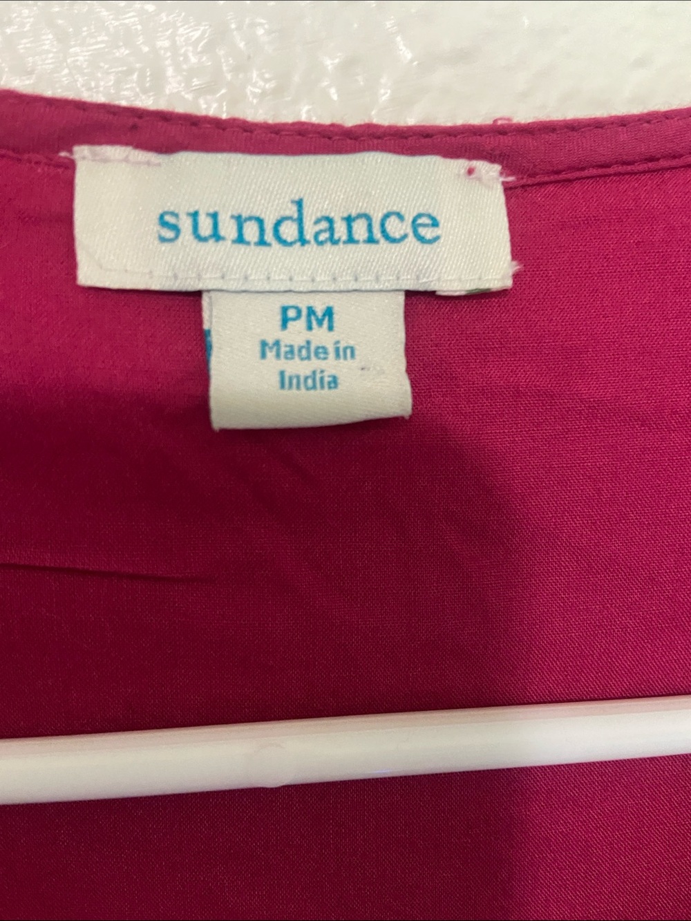 Sundance Raspberry Rouge Tiered Lace Buttoned Maxi Sundress ❤️ PM - Picture 4 of 5